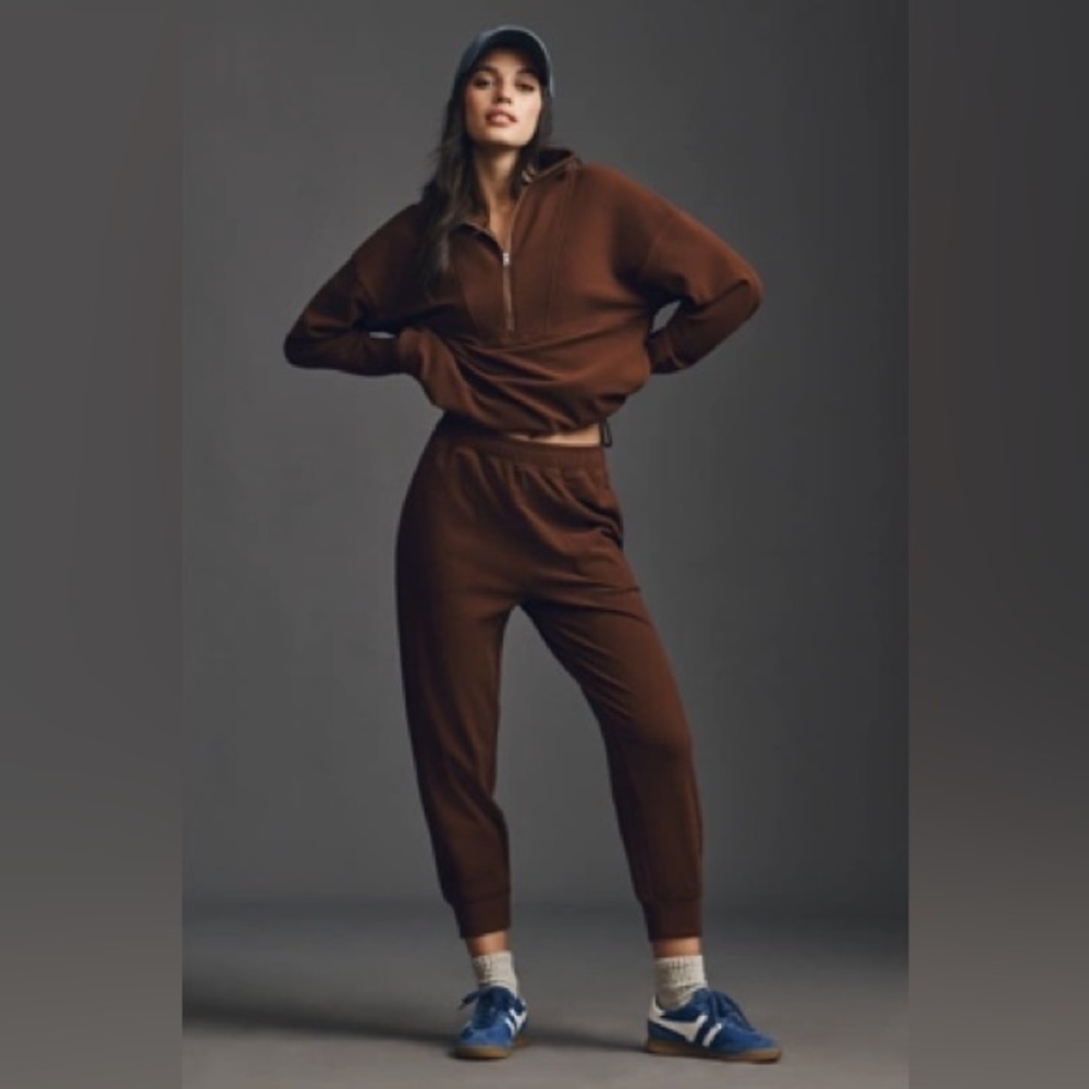 Varley Chocolate Brown Joggers